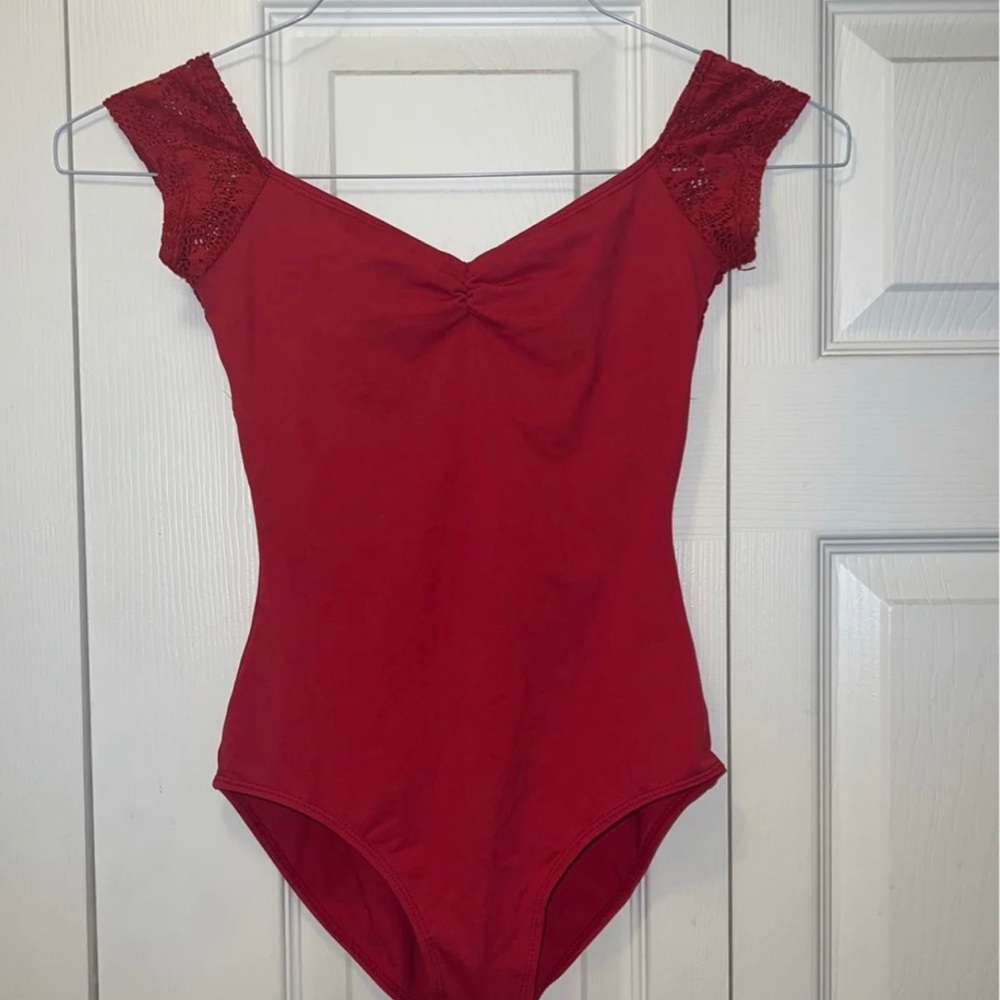 Gorgeous SA Mesh Cap Sleeve Leotard!